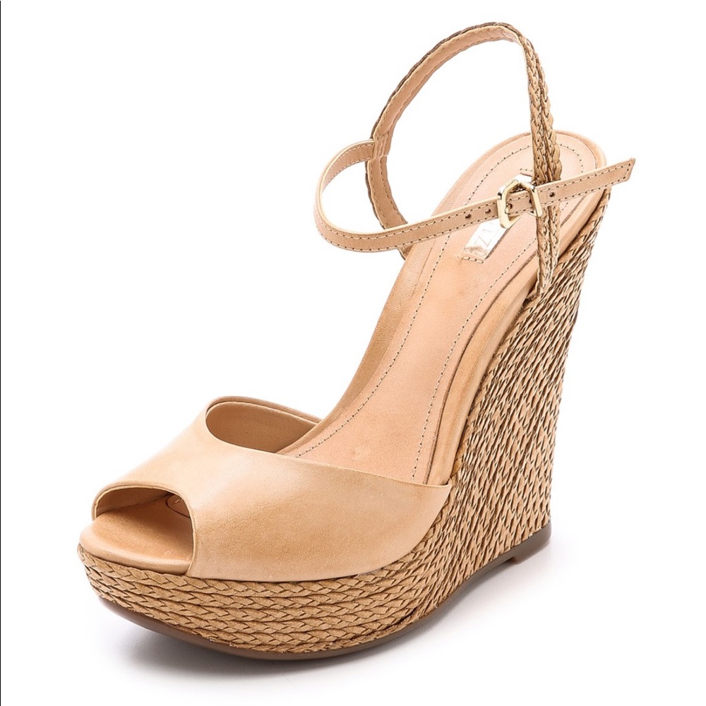 Schutz Nude Antonella Wedge 8
